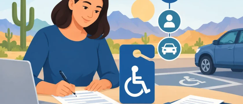 Arizona Disability Placard Application Steps