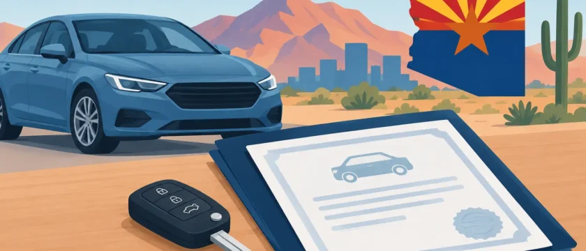 How to Replace a Lost Car Title in Arizona